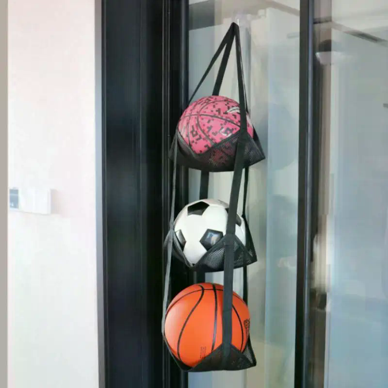 Home Gym And Basketball Court - Sac de rangement mural pour ballons