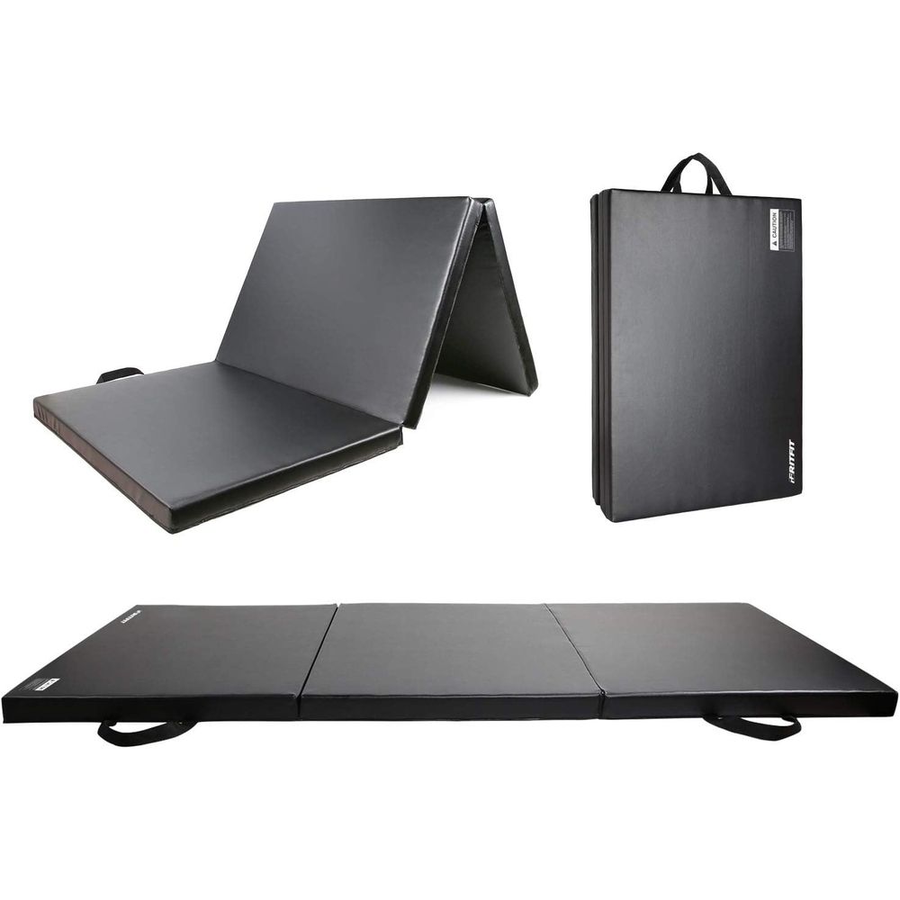 Home Gym Yoga - Tapis de gym renforcé et épais,
