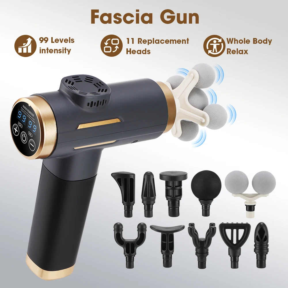 Home Gym Gear - Pistolet de massage électrique 24W, 99