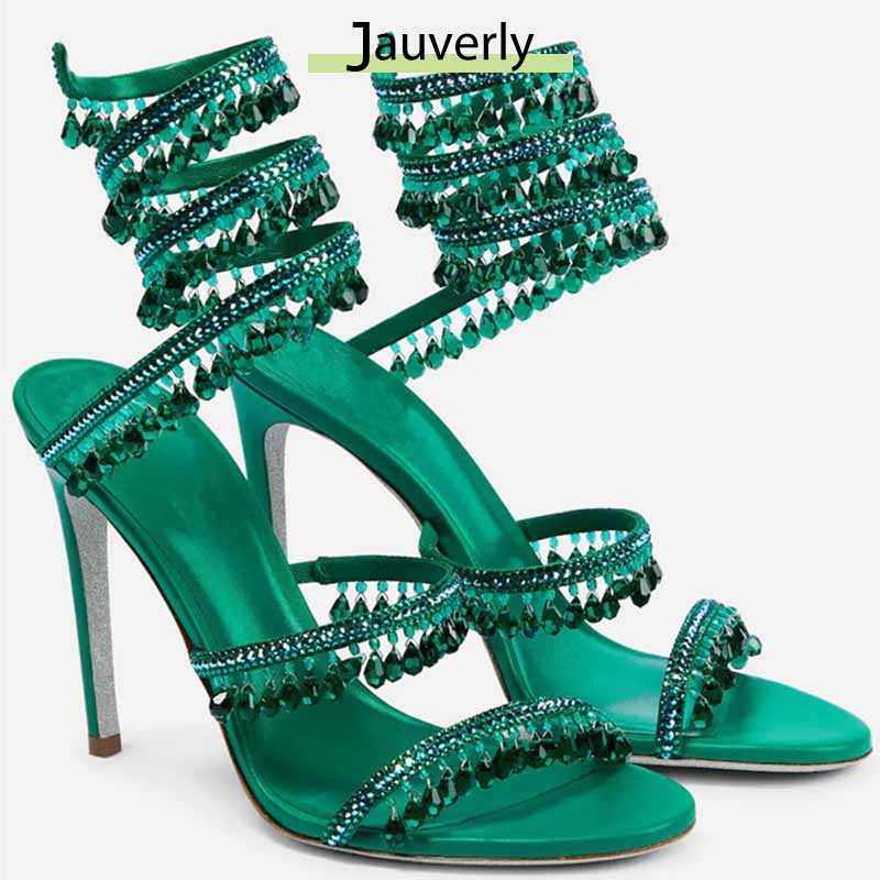 Ankle Strap Attachment - Nouvelles sandales à talons hauts pour