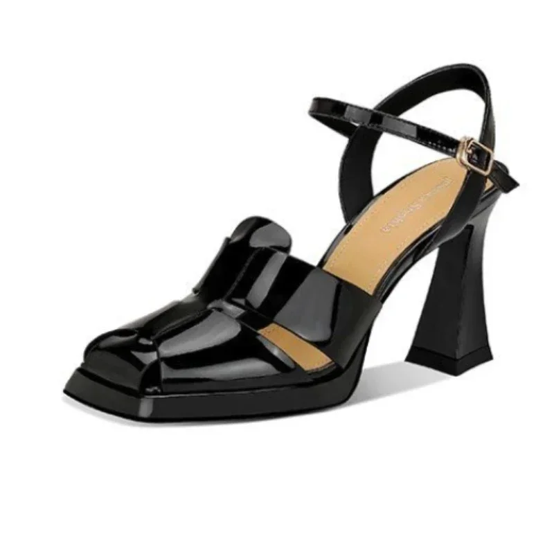 Ankle Strap Attachment - Sandales à talons hauts pour femmes,