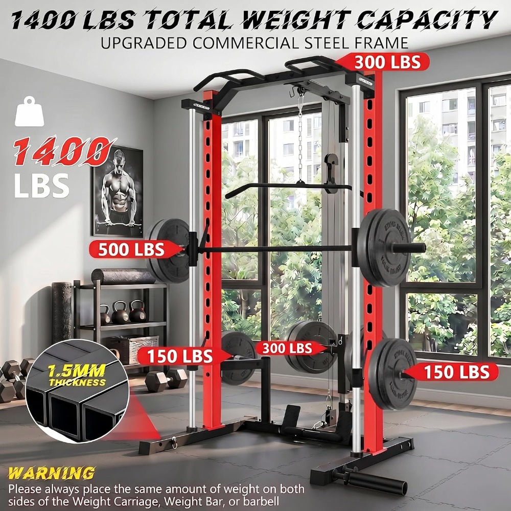 Station de musculation tout-en - Home Gym With Smith Machine avis et prix