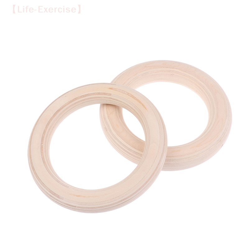 2 pièces/paires anneau en bois - Gymnastic Rings Wooden avis et prix