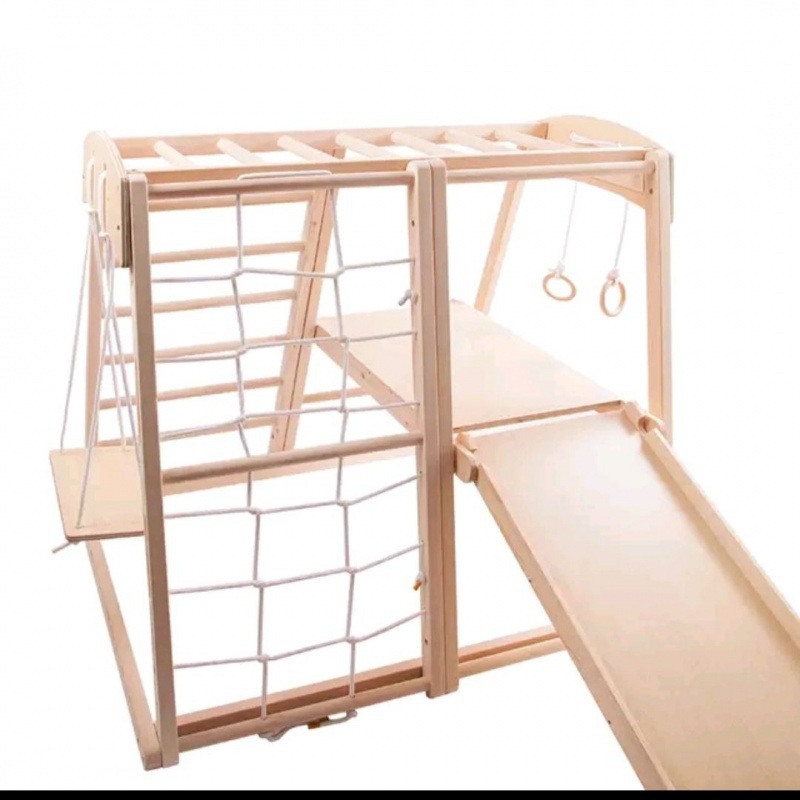 Aire de jeux intérieure Montes - Gymnastic Rings Wooden avis et prix