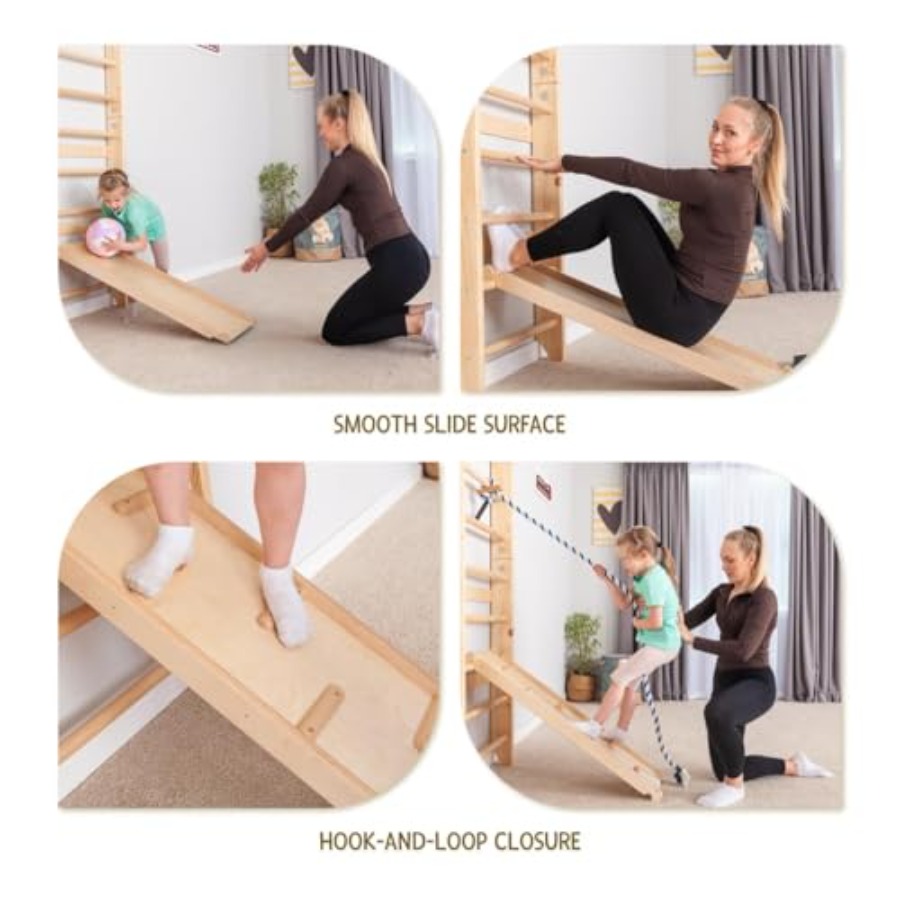 Barres murales d'escalade suéd - Gymnastic Rings Wooden avis et prix
