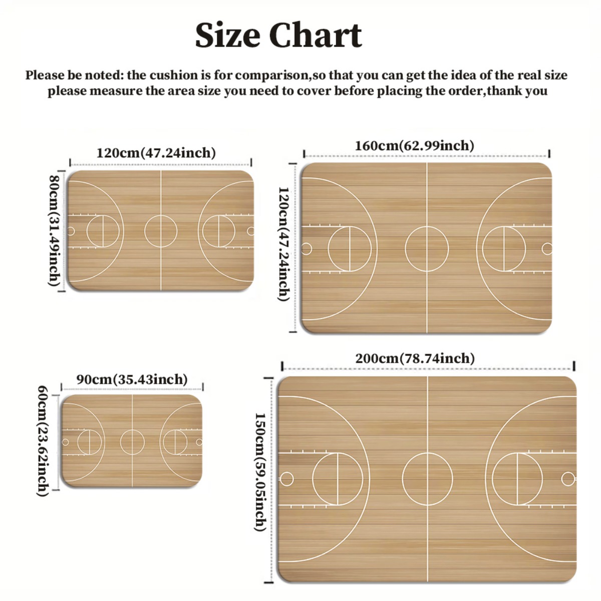 Tapis en peluche design court  - Home Gym And Basketball Court avis et prix