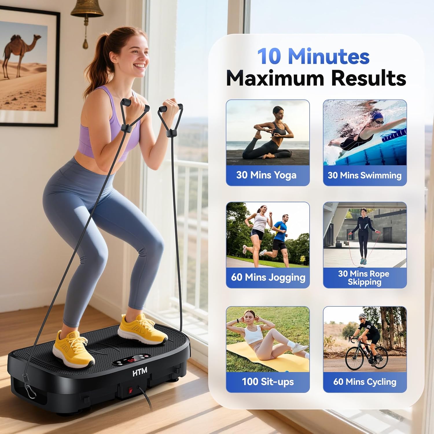 Plateforme vibrante pour brûle - Home Gym Academy avis et prix