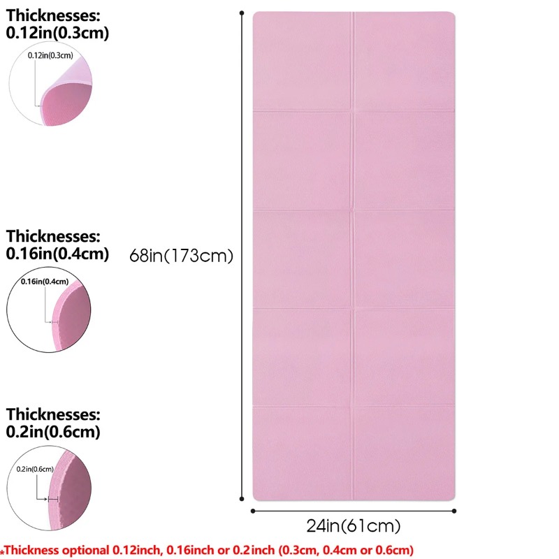 Tapis de Yoga Pilates tapis de - Home Gym Rubber Flooring avis et prix