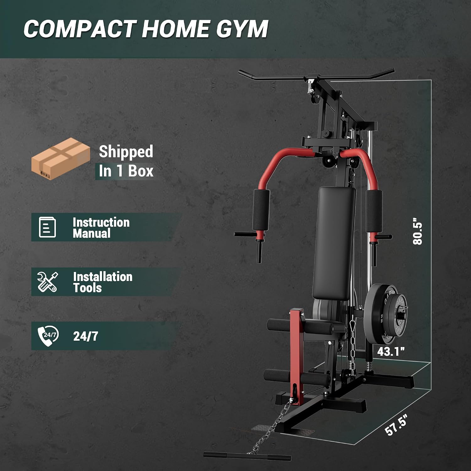 Appareil de musculation comple - Home Gym Leg Extension Machine avis et prix