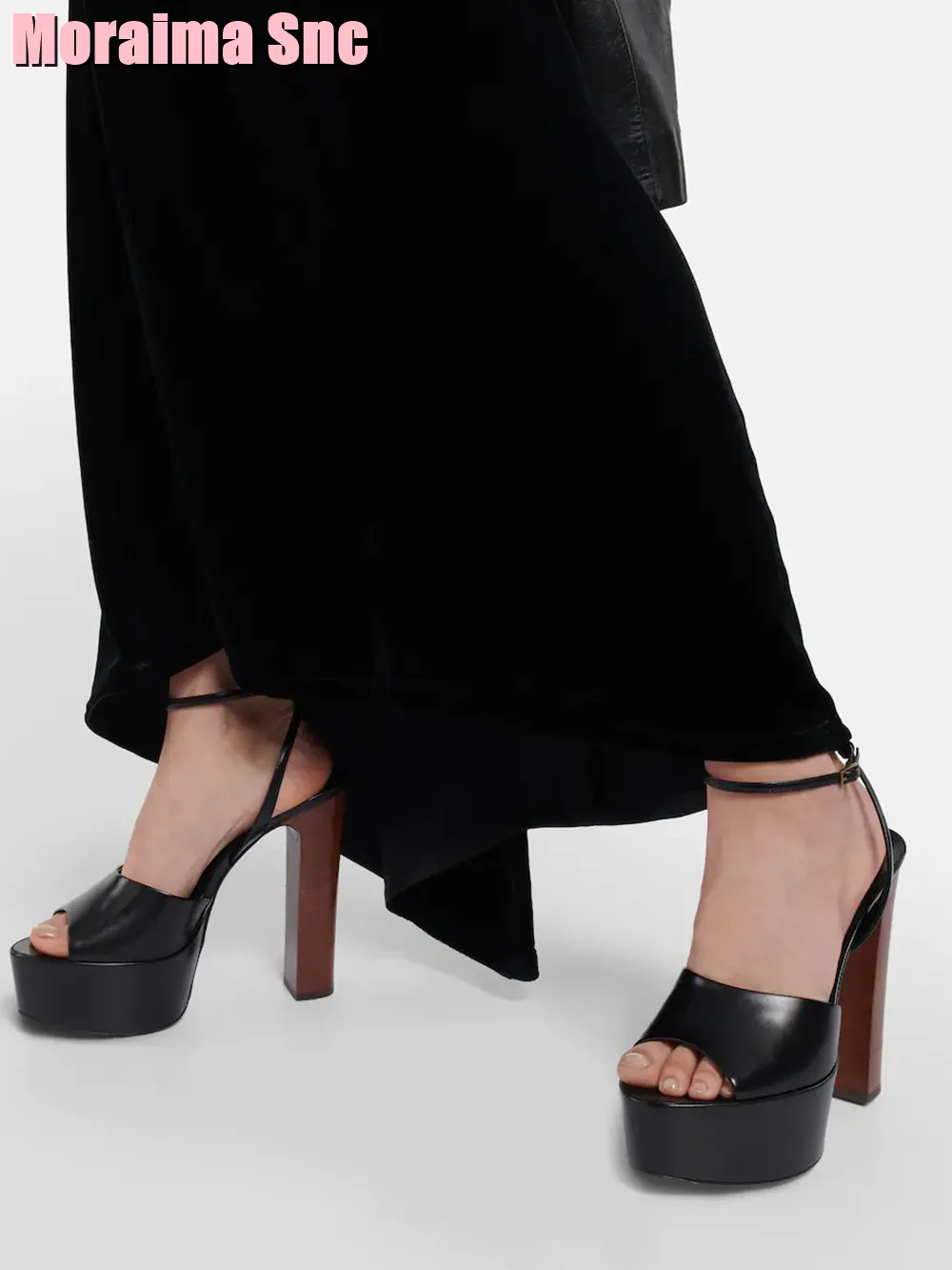 Peep Parker-Sandales à platefo - Ankle Strap Attachment avis et prix