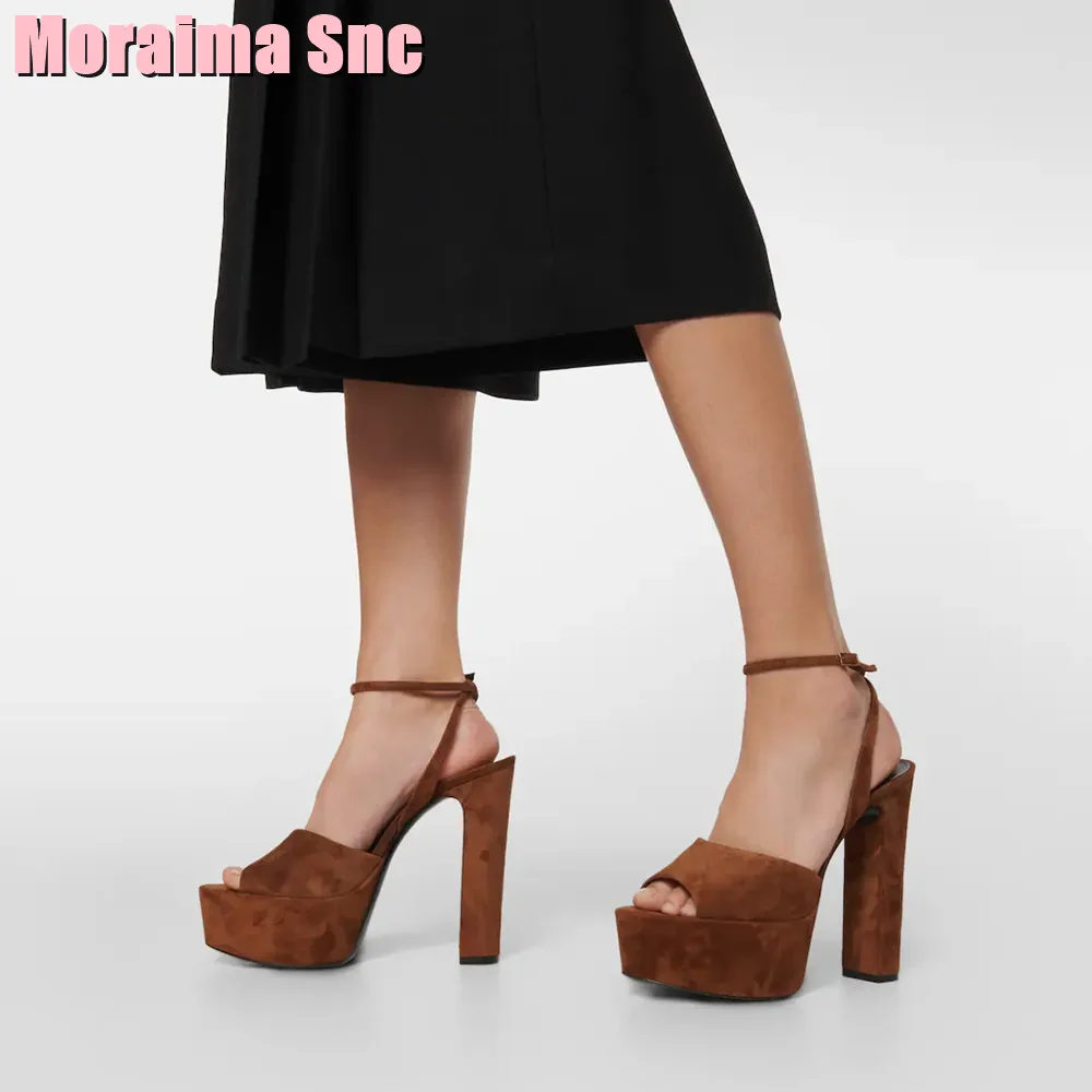 Peep Parker-Sandales à platefo - Ankle Strap Attachment avis et prix