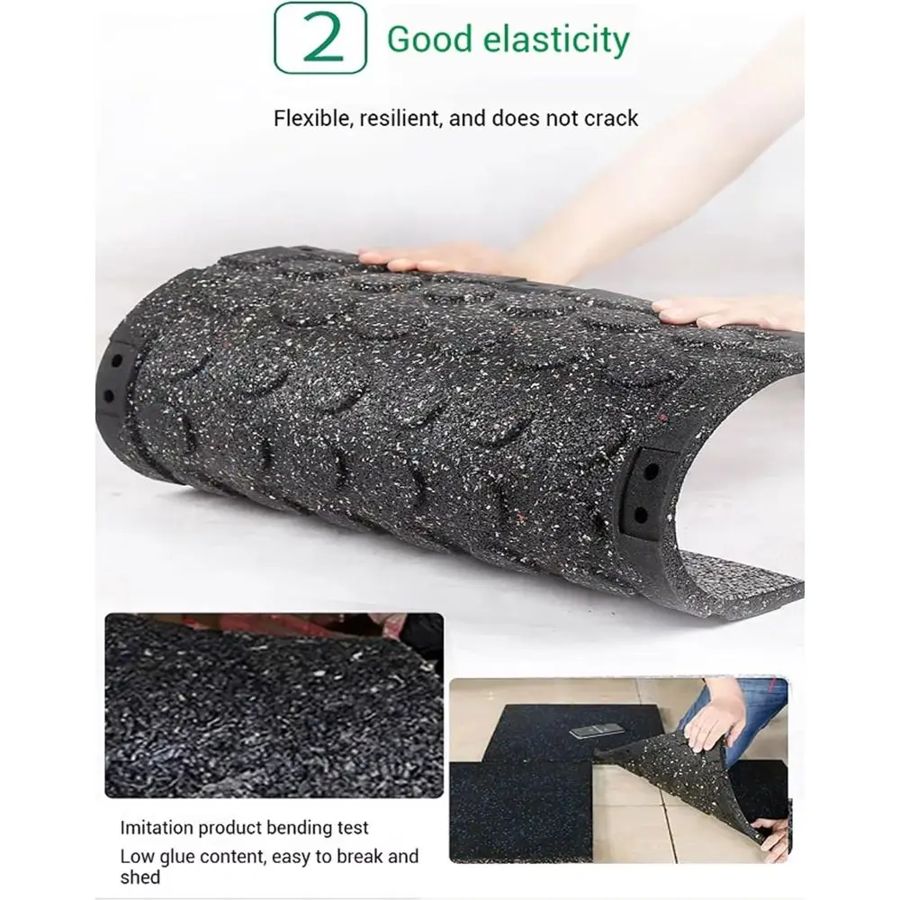 Revêtement de sol pour salle d - Home Gym Rubber Flooring avis et prix