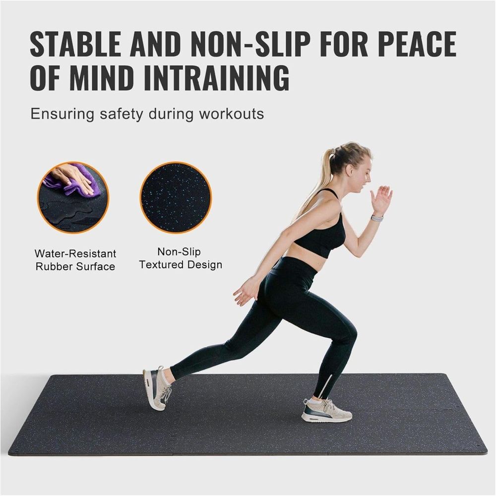 Tapis d'exercice en mousse de  - Home Gym Rubber Flooring avis et prix