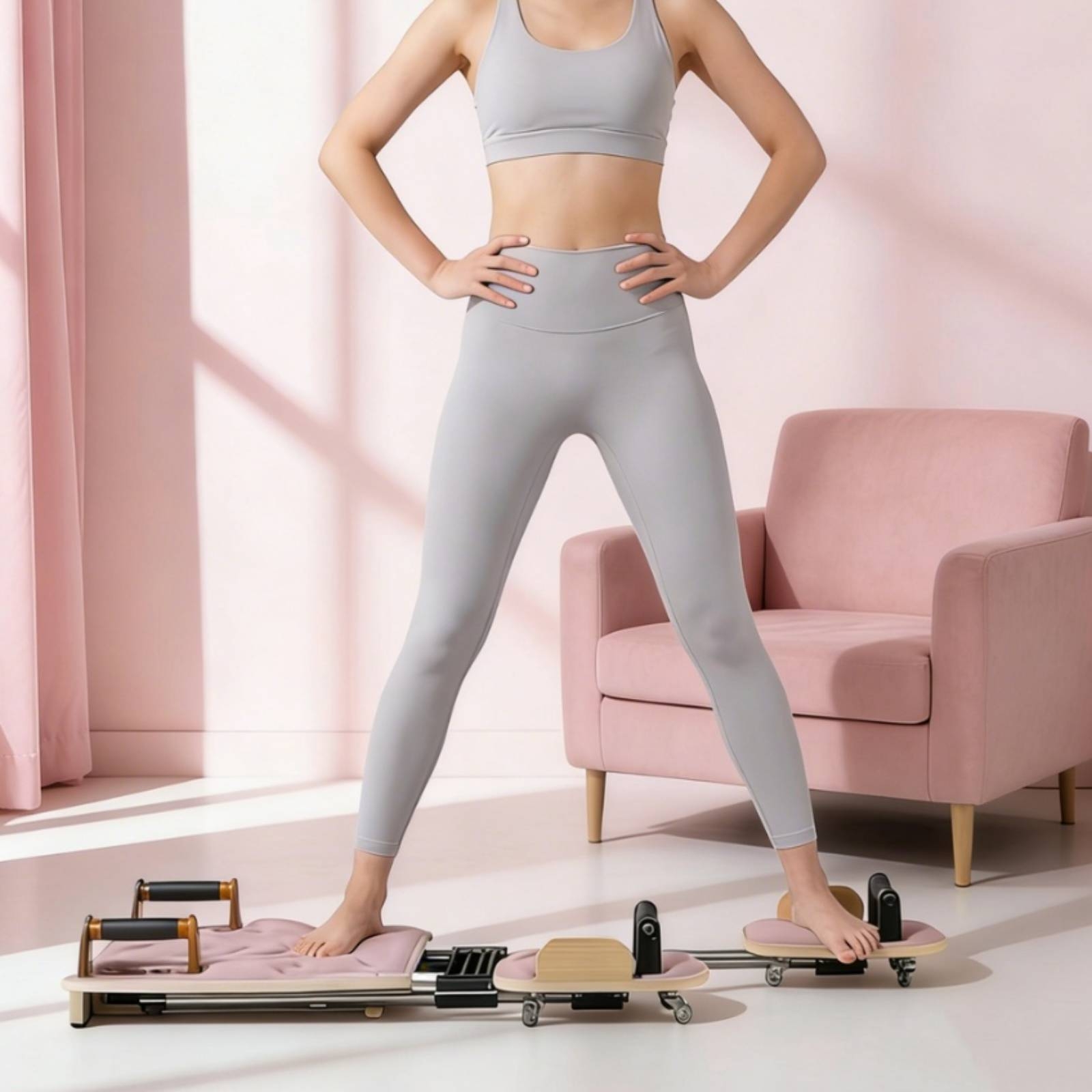 Pilates Reformer avec lit de r - Home Gym Gear avis et prix