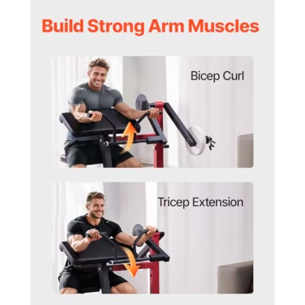 Machine à curls 2-en-1 pour bi - Home Gym Leg Extension Machine avis et prix