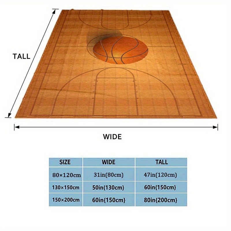 Couverture en flanelle à thème - Home Gym And Basketball Court avis et prix