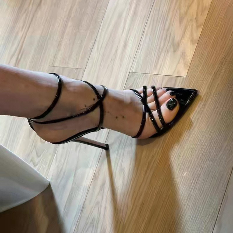 Sandales pour femmes à bout po - Ankle Strap Attachment avis et prix