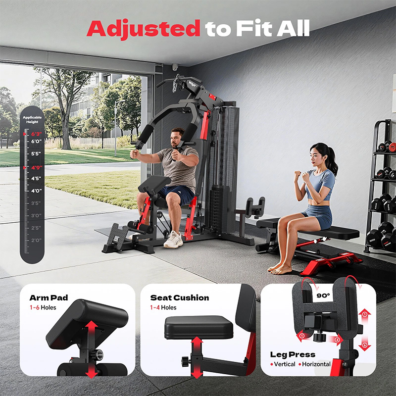 Équipement de musculation Poob - Home Gym Leg Extension Machine avis et prix